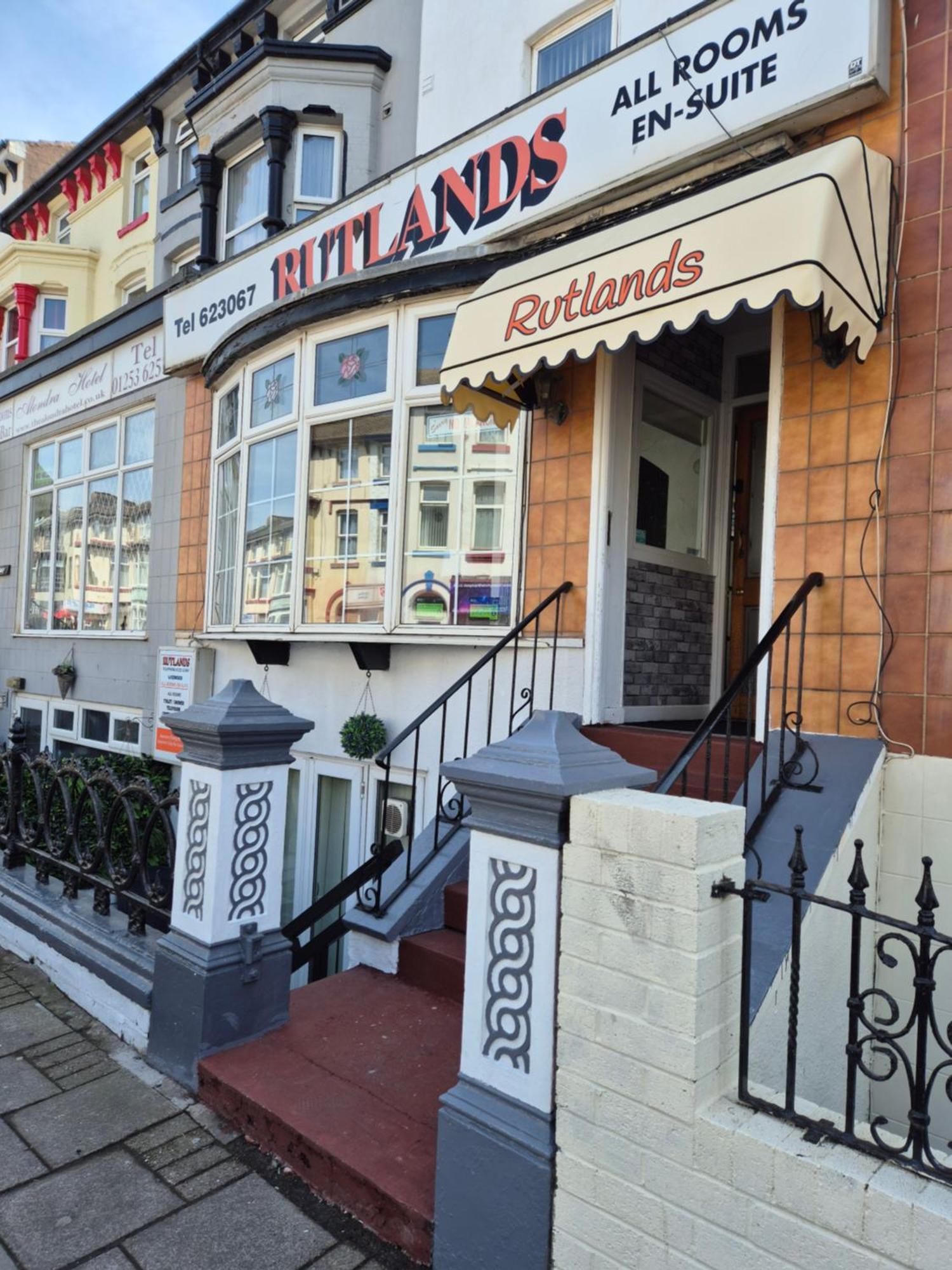 The Rutlands Bed and Breakfast Blackpool Buitenkant foto